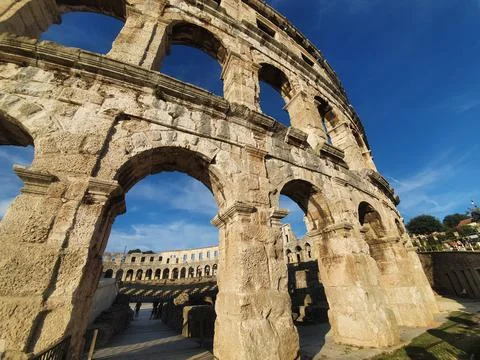 Arena Pula Stock Photos