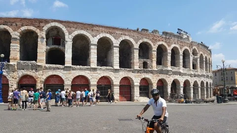 Arena Of Verona 库存影片 91615337