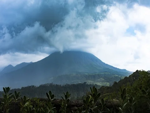 Arenal Volcano Stock Footage 75336666
