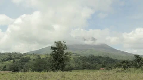 Arenal Volcano Time Lapse Stock Footage 8994047