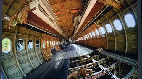 Areoplane, Graveyard Stock Photos