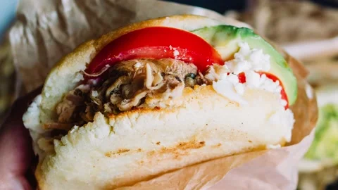 Arepa Stock Footage 137931497