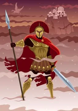 Ares Stock Illustration