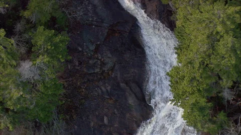 Arethusa Falls Stock Footage 65424696