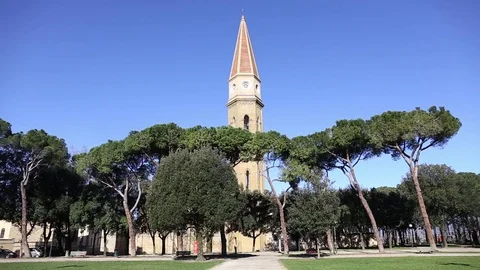 Arezzo Cathedral Stock-Footage 73427546