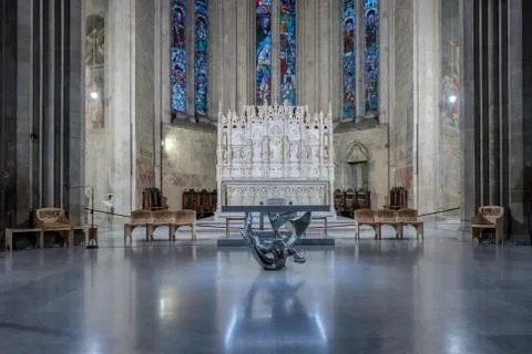 Arezzo Cathedral Stock Photos