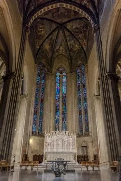 Arezzo Cathedral Stock Photos