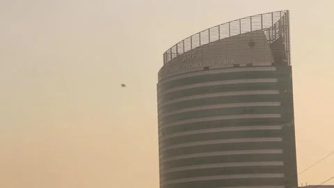 Arfa Software Technology Park building in Lahore, Pakistan Stock Footage 145702167