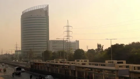 Arfa Software Technology Park building in Lahore, Pakistan Stock Footage 145702169