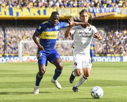  ARG: CA Boca Juniors v Newells. Liga Argentina. Date 13 Luis Advincula o.. Stock Photos