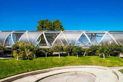 Arganzuela bridge Stock Photos