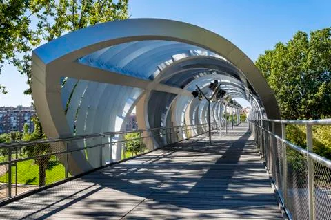 Arganzuela bridge Stock Photos