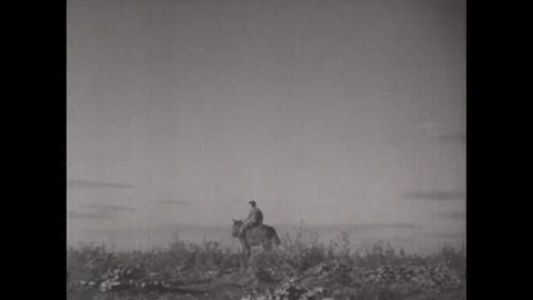 Argentina 1940s: Group of men sit in circle talking and drinking mate. Young man Stock Footage 329628637