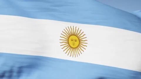 Argentina animation Seamless Looping Stock Footage 247715786