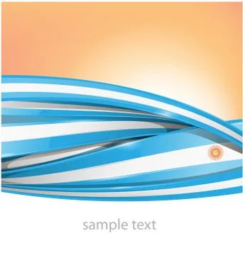 Argentina background Stock Illustration