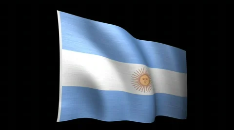 Argentina Flag B Vidéo 116510