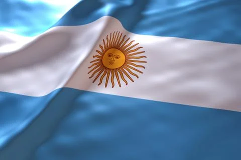 Argentina flag background 스톡 일러스트