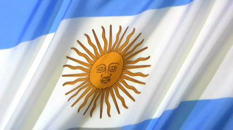 Argentina Flag 動画素材 361171