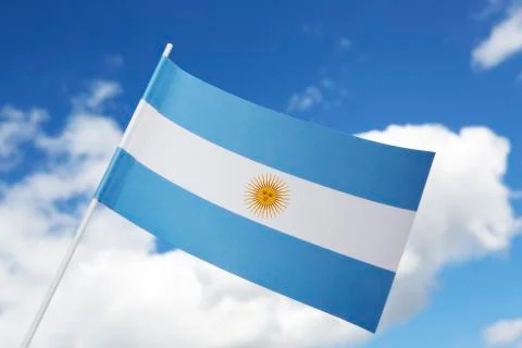 Argentina flag Stock Photos