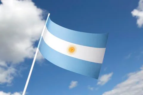 Argentina flag Stock Photos