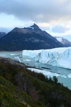 Argentina glacier Stock Photos