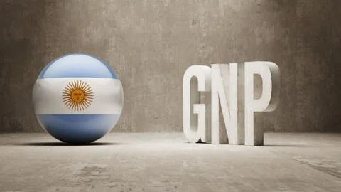Argentina. GNP  Concept. Stock Illustration
