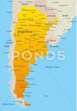 Argentina Stock Illustration