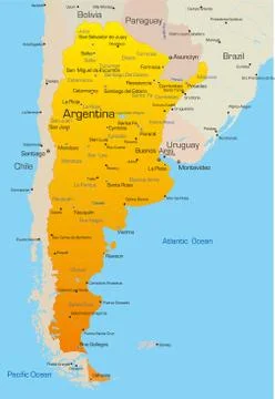 Argentina Ilustración de archivo