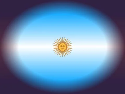 Argentina 💙💙 Stock Illustration