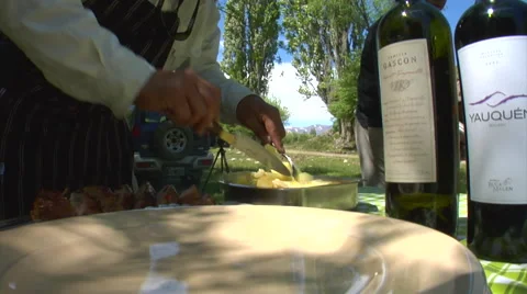 Argentina Lunch 03 Video stock 45252707