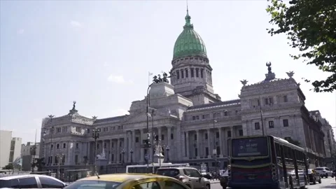 Argentina: Senators double their salaries without debate in less than a minu... Stock Footage 276529675
