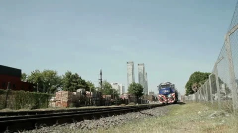 Argentina Train Stock Footage 10716641