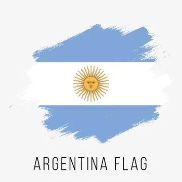 Argentina Vector Flag. Argentina Flag for Independence Day Stock Illustration