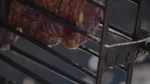Argentine Asado Beef Stock Footage 328188894