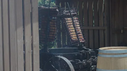 Argentine Asado Beef Stock Footage 328189564