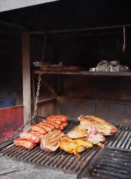 Argentine Barbecue Stock Photos