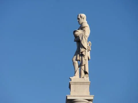 Argentine statue Stock Photos