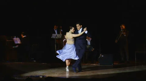 Argentine tango dance 2 - Part 2 Stock Footage 29798248