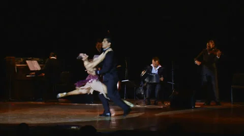 Argentine tango dance 4 - Part 3 Stock Footage 29804178