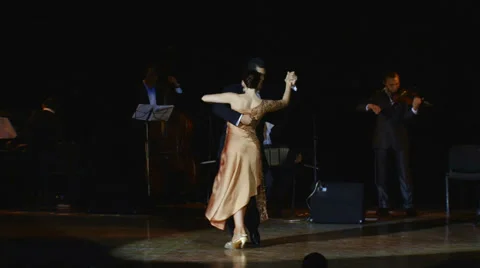 Argentine tango dance 5 - Part 2 Stock Footage 29806793