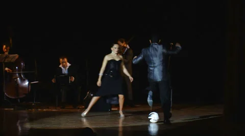 Argentine tango dance 6 - Part 1 Stock Footage 30363364