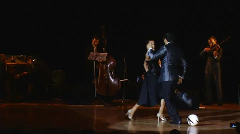 Argentine tango dance 6 - Part 3 Stock Footage 30363694