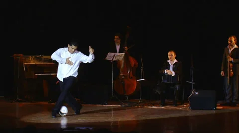 Argentine tango dance 7 - Part 1 Stock Footage 29867423