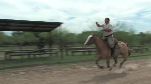 Argentinean Gauchos Video stock 663285