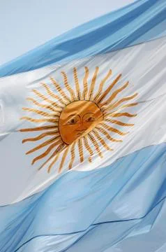 Argentinian Flag Stock Photos
