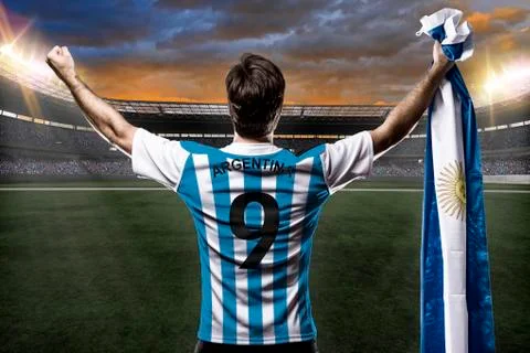 Argentinian soccer player Stock Photos