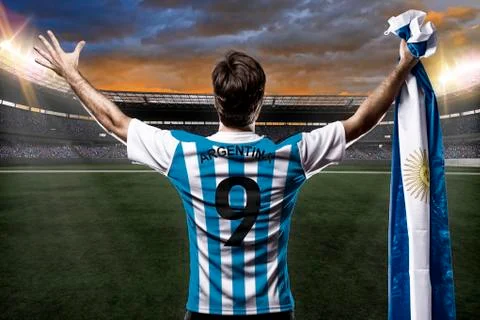 Argentinian soccer player Stock Photos