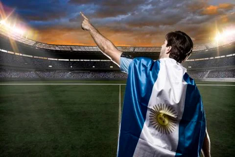 Argentinian soccer player Stock Photos