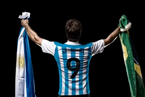 Argentinian soccer player Stock Photos