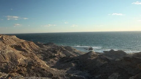 Argentinian south landscape Video stock 77849707
